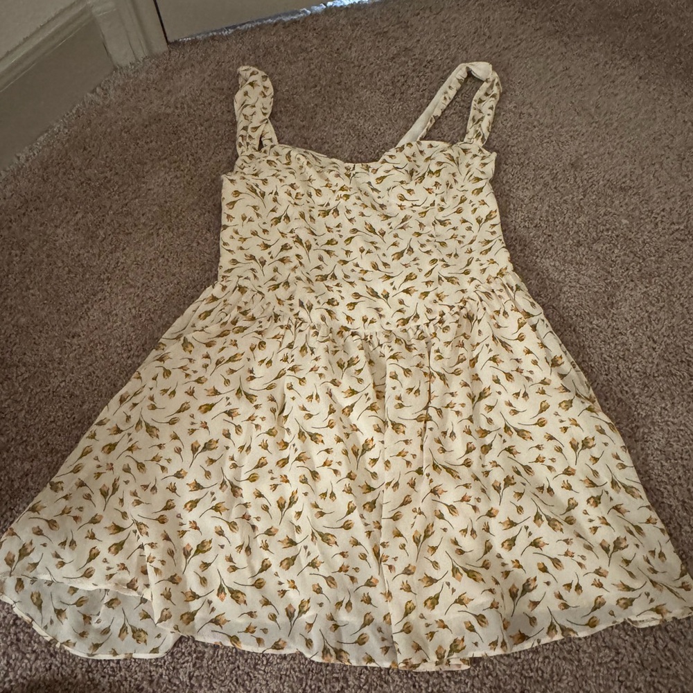 Reformation Taiga Floral Mini Dress